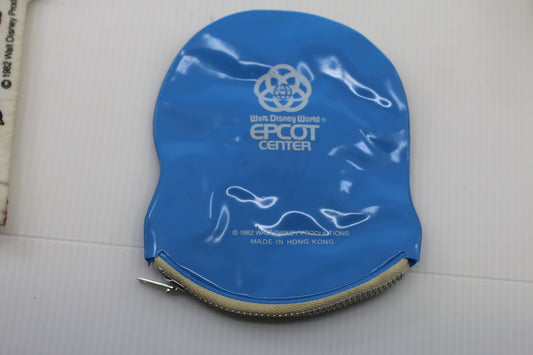 Vintage EPCOT Center Figment Coin Purse Walt Disney World