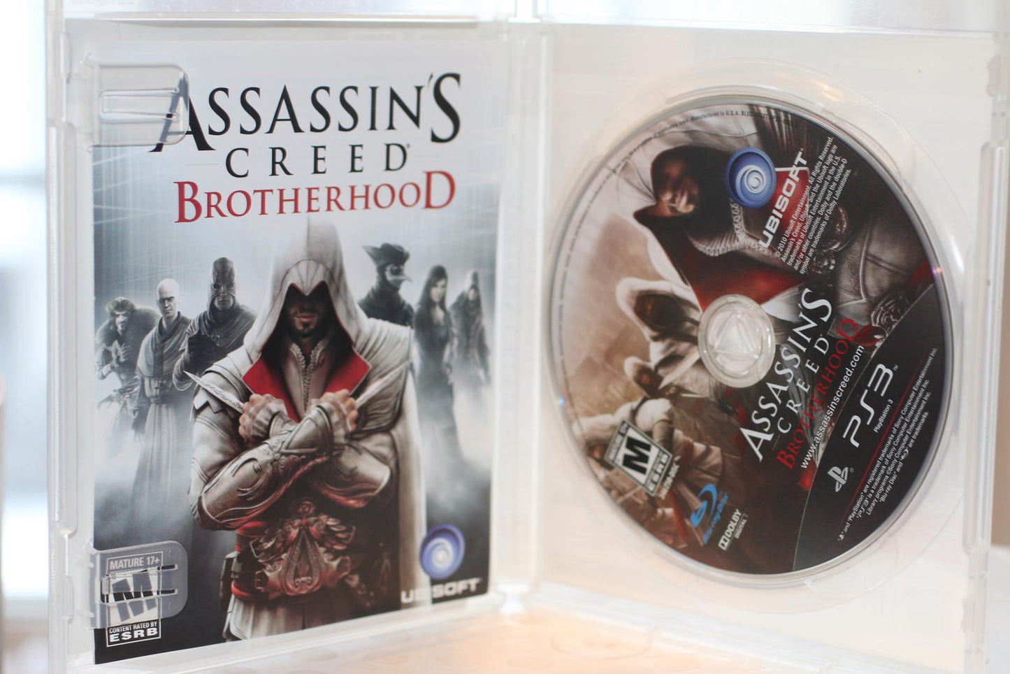 Assassin's Creed Brotherhood PS3 Video Game complete in box