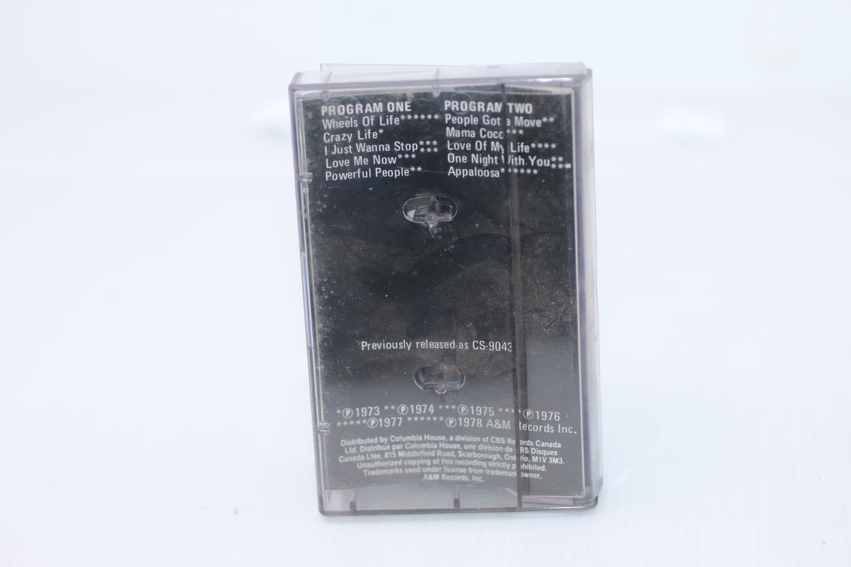 Gino Vannelli - The Best Of Gino Vannelli Cassette Composition Vintage