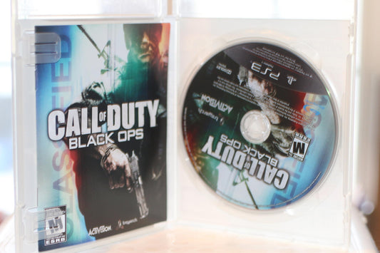 Call of Duty: Black Ops PS3 Game Play Station video game 3 compete in box
