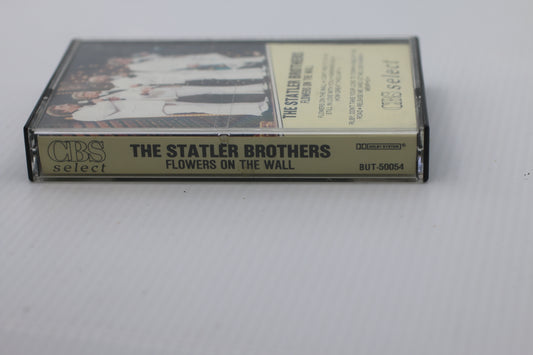 THE STATLER BROTHERS Audio Cassette Tape FLOWERS ON THE WALL 1985 CBS BUT-50054
