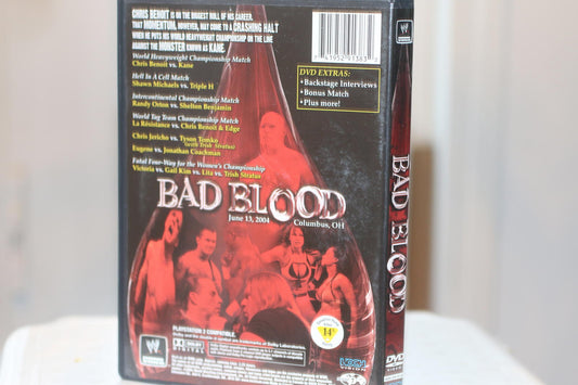 WWE Bad Blood DVD June 13, 2004 Columbus, OH Wrestling Event
