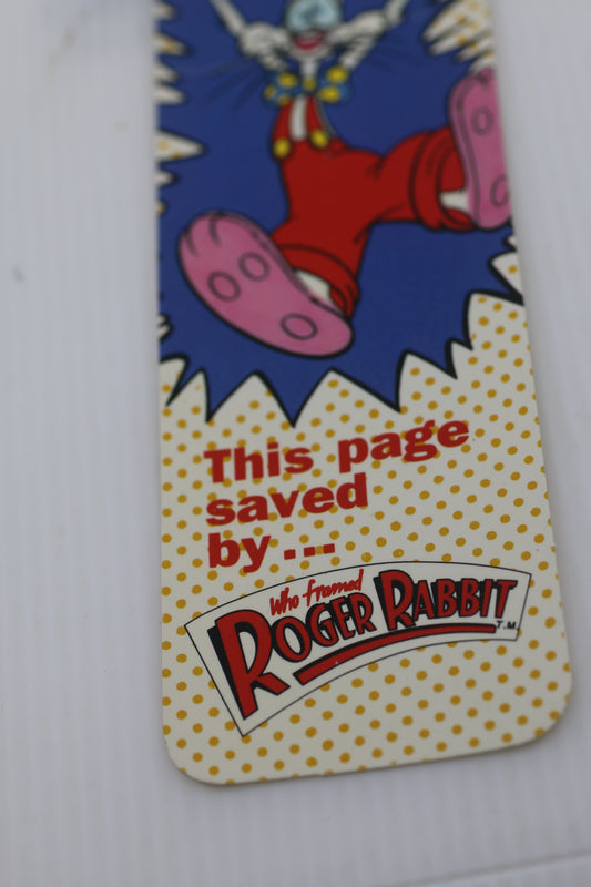 Vintage 1987 Roger Rabbit Bookmark – Disney / Amblin – One Stop Posters #4