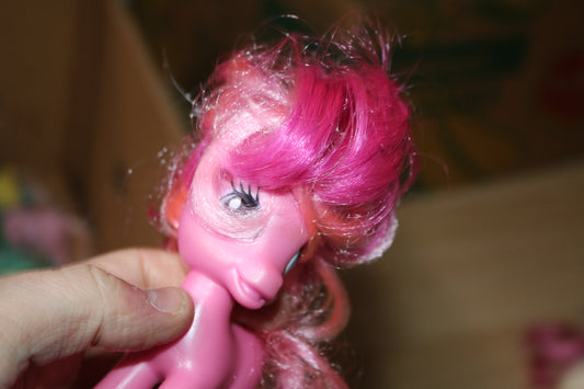 My Little Pony G3.5 Pinkie Pie Convertible Hasbro 2009 Mlp Figure Toy