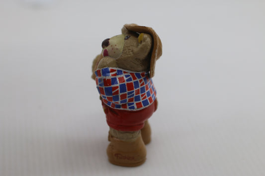 VINTAGE 80’s FURSKINS BOONE MINIATURE PVC FIGURE MINI FIGURINE XAVIER ROBERTS