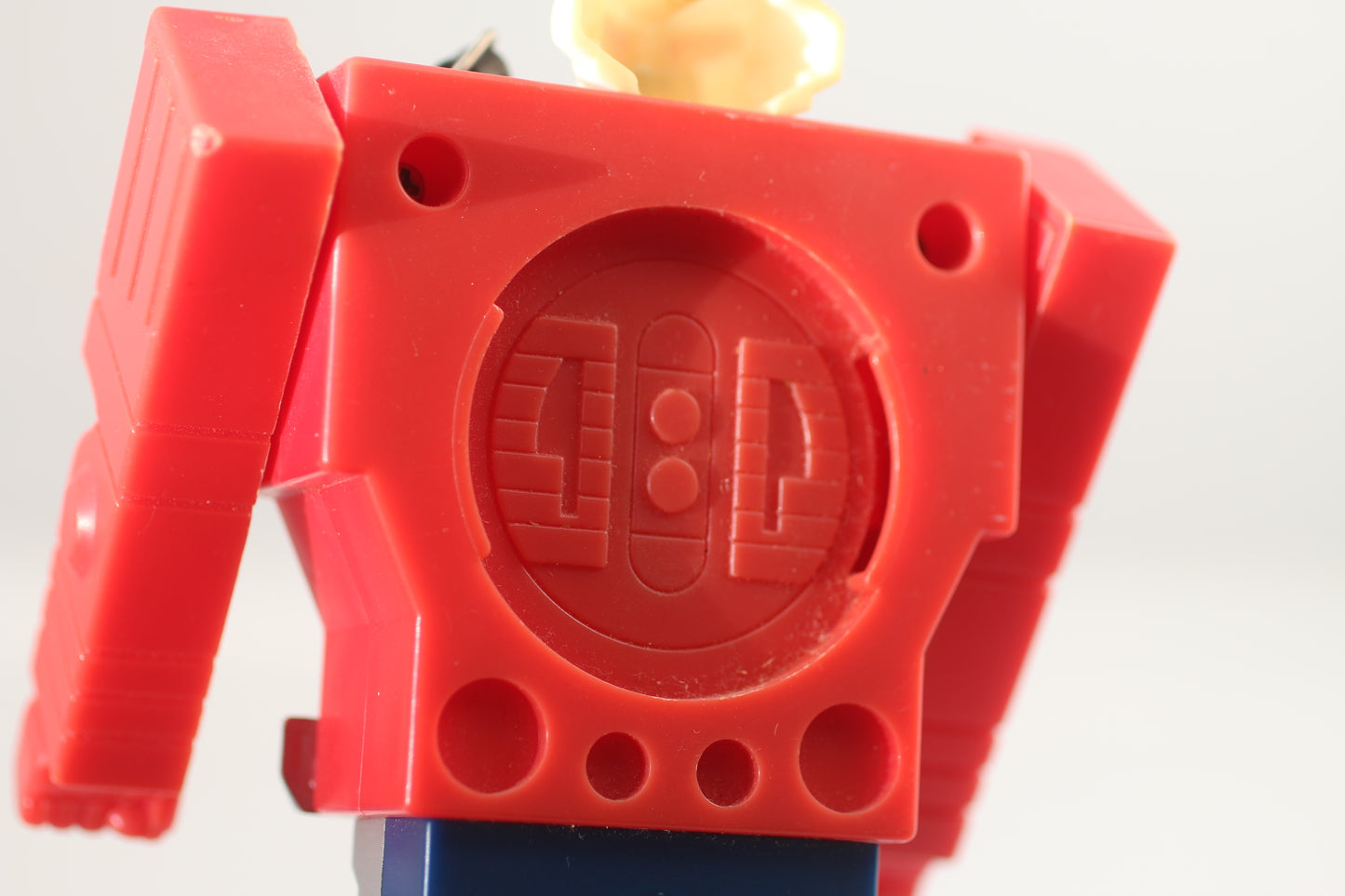 Vintage Radio Shack, battery operated Transformers bootleg robot portable radio