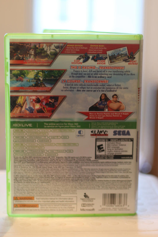 Sonic & All-Stars Racing Transformed Bonus Edition Xbox 360 Game