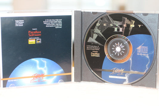 Descent II PC Video Game by Parallax Software
