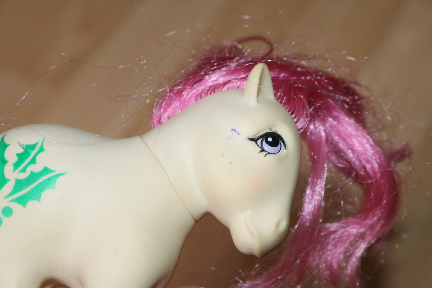 Vintage My Little Pony G1 December Holly Birthflower Ponies White Mlp Mail Order
