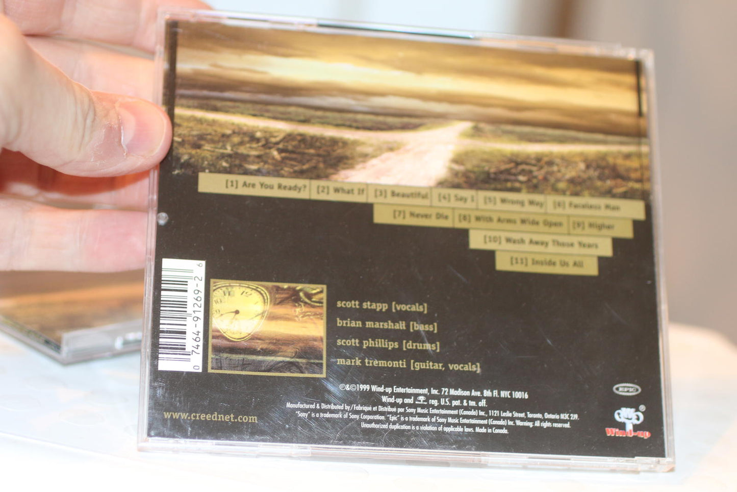 Human Clay By Creed CD - Album - 1999 In jewel case