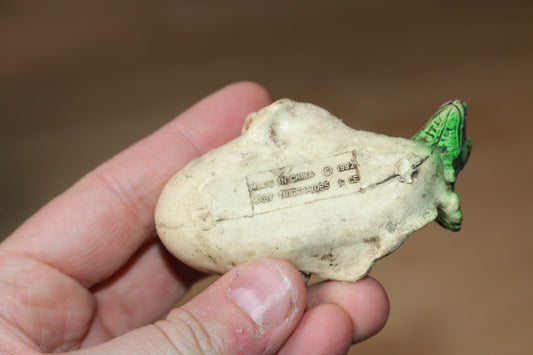 Vintage Triceratops Dinosaur Toy Egg Hatching Baby Jurassic Diorama Figure