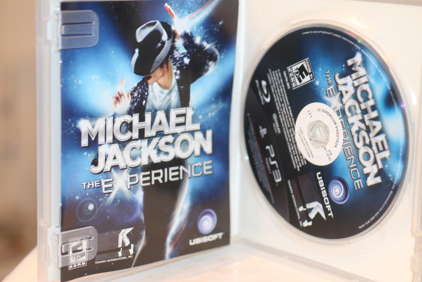 PS3 Michael Jackson The Experience Playstation 3 Video Game Complete 2011 Music