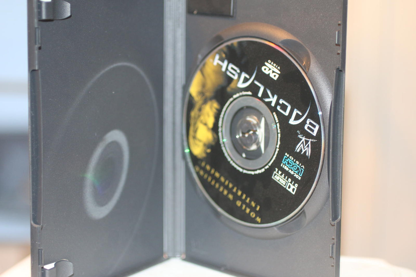 WWE BACKLASH One Man's Journey To Stand Alone DVD WRESTLING April 21, 2002 Event