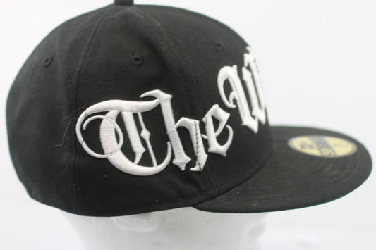 New Era 59FIFTY “The Wild Ones” Fitted Cap Black White Size 7 1/4 – Worn
