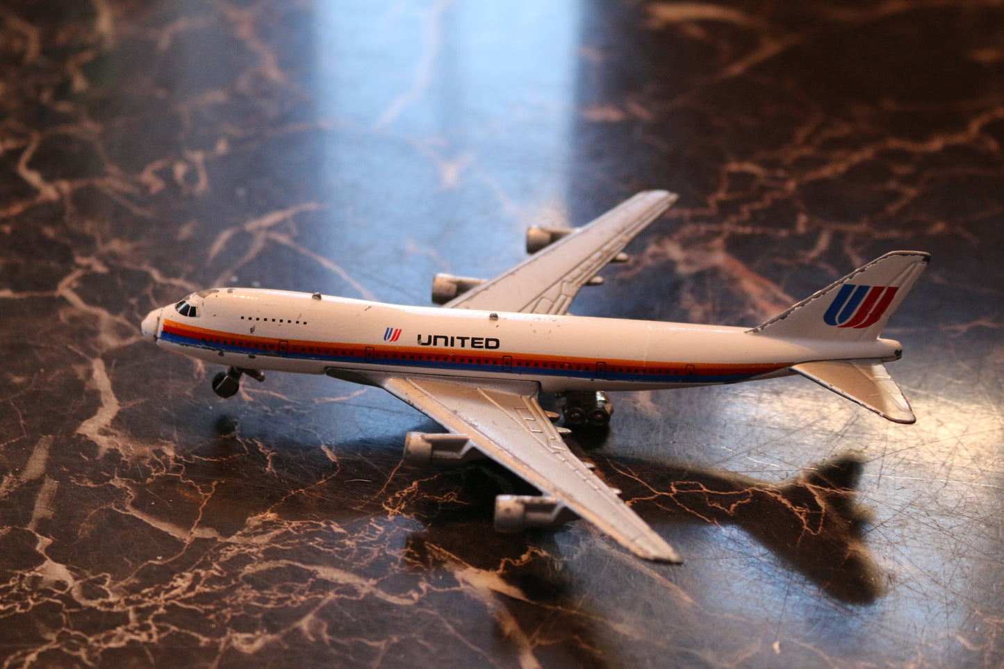 Ertl Diecast Plane Airplane United Airlines Used