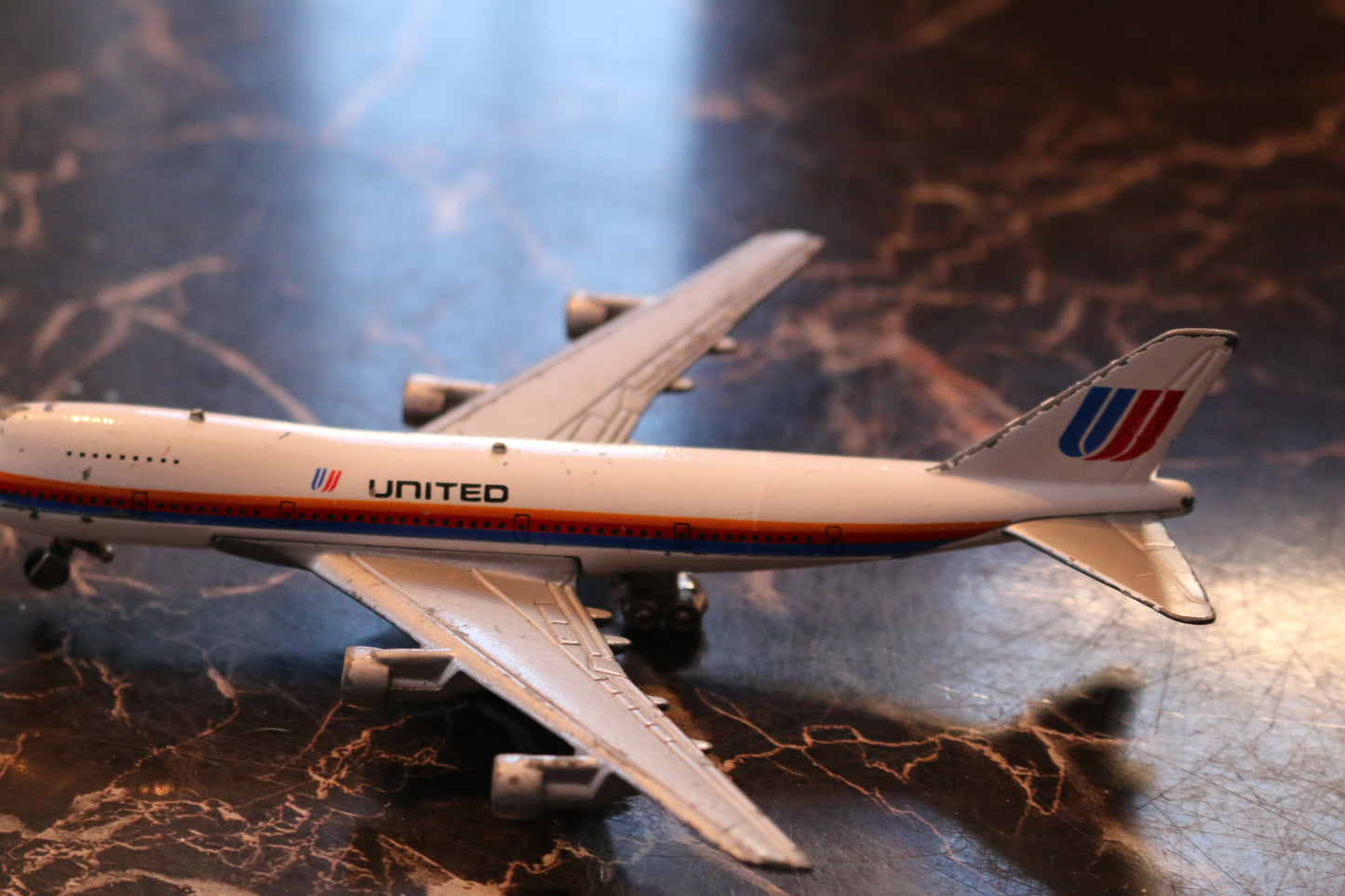 Ertl Diecast Plane Airplane United Airlines Used