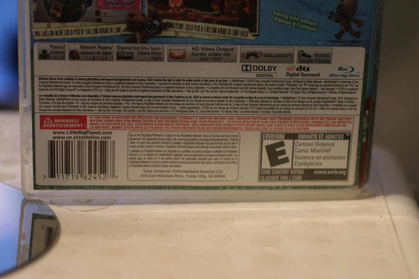 LittleBigPlanet 1 + 2 PlayStation 3 Video Game