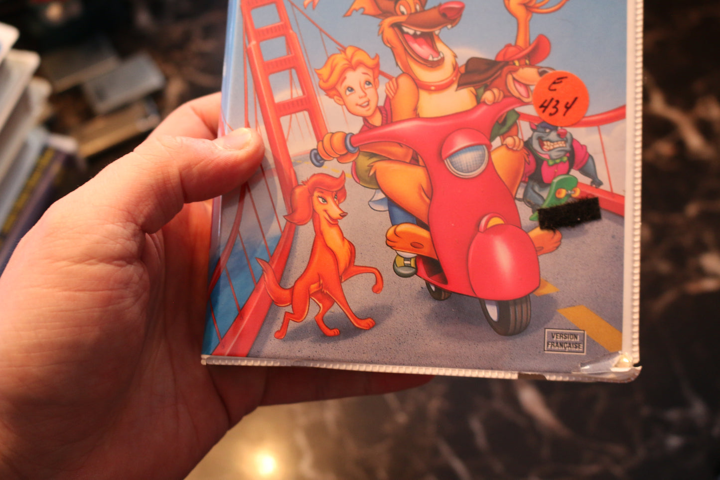 Vhs Tous Les Chiens Vont Au Paradis 2 V Française French Clamshell Videocassette