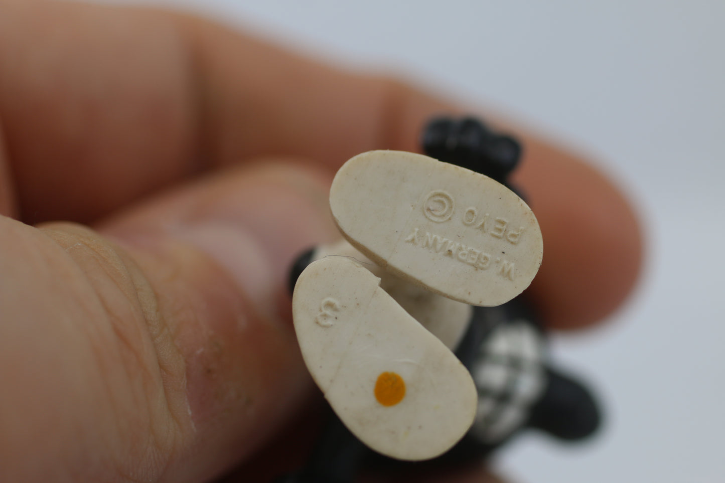 Angry Smurf Black Teeth Vintage 20007 Figure Schleich Peyo Figurine 1966-Large (Copie)