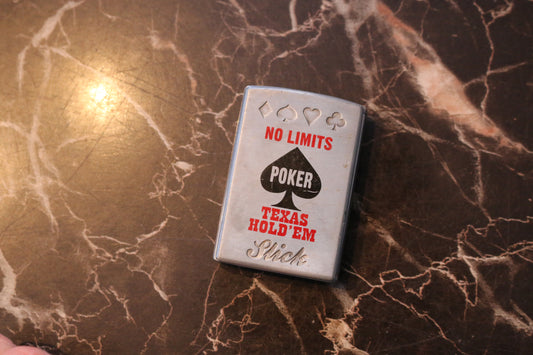 Tournament Poker No Limits Texas Hold'Em Slick Lighter