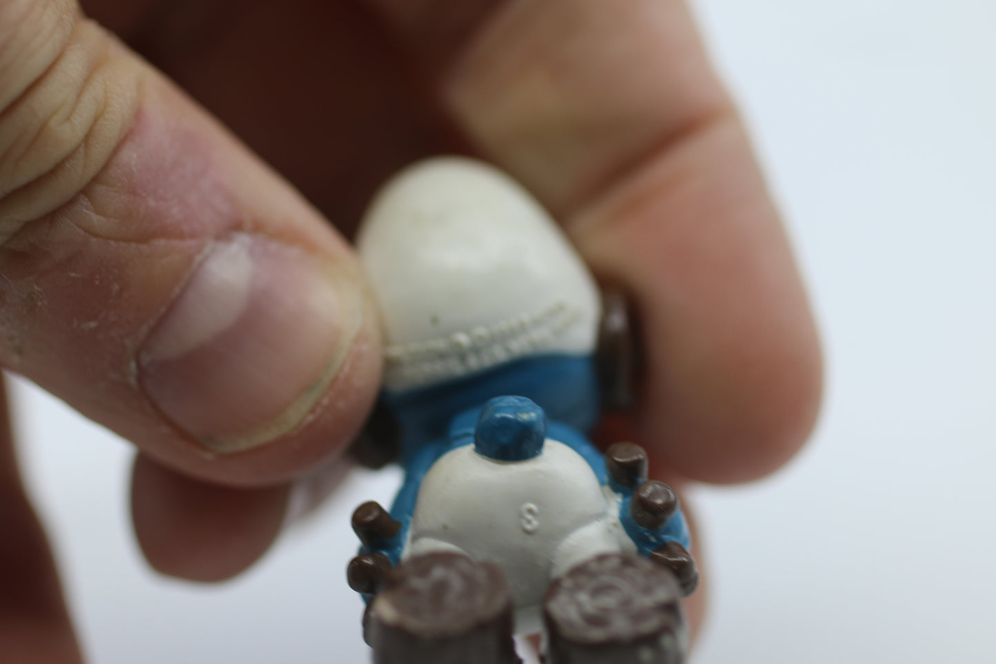 Peyo Smurfs 20175 Clockwork Smurf Figure Vtg 1983 Schleich Peyo PVC Figurine