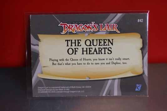 DON BLUTH 2024 Cardsmiths Dragon's Lair Series 1 #42 The Queen of hearts