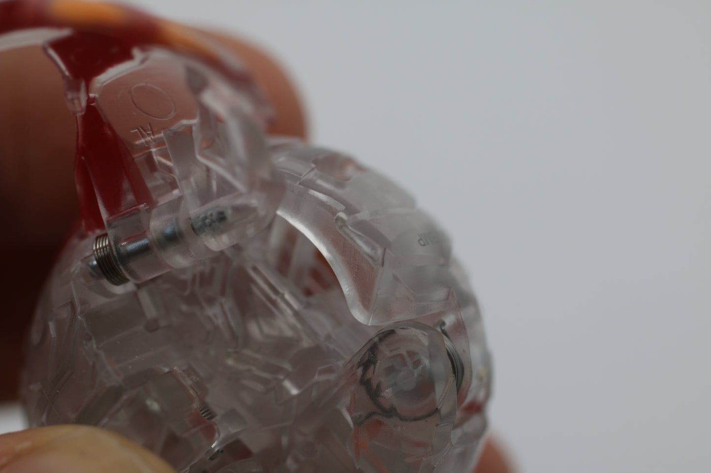 Bakugan | Diamond Dragonoid Translucent Deka | Battle Brawlers figure