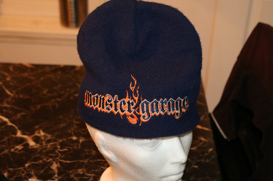 Vintage Monster Garage Snow Hat Adult Black Jesse James Tv Show