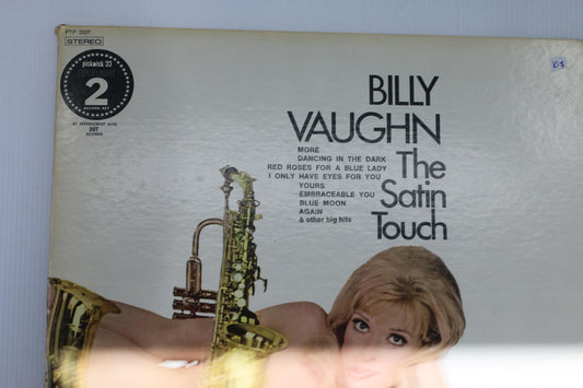Billy Vaughn - The Satin Touch Vinyl Record Album Vintage Music
