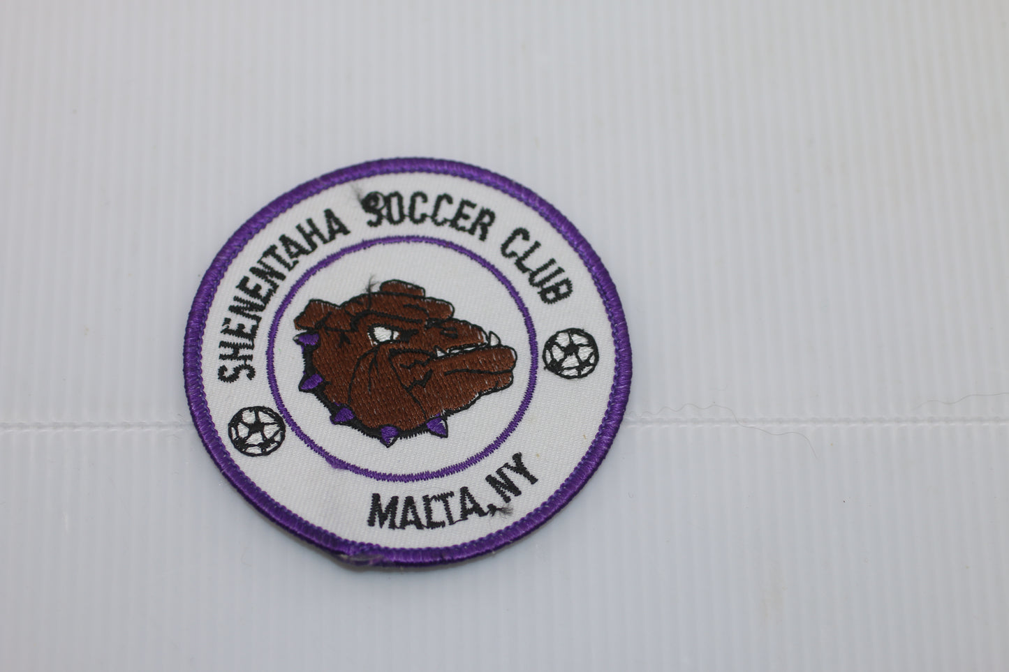 Shenendehowa Soccer Club Patch – Malta NY – Vintage Embroidered Sports Badge