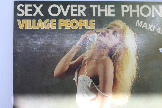 Village People - Sex Over The Phone Maxi 45T Vinyl Record Vintage