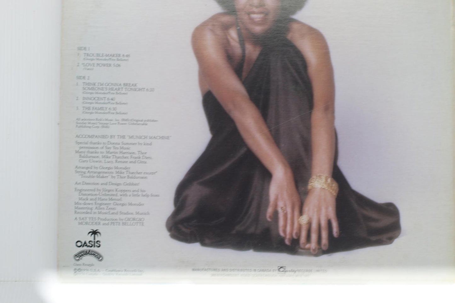 Roberta Kelly Trouble Maker Vinyl Record Album