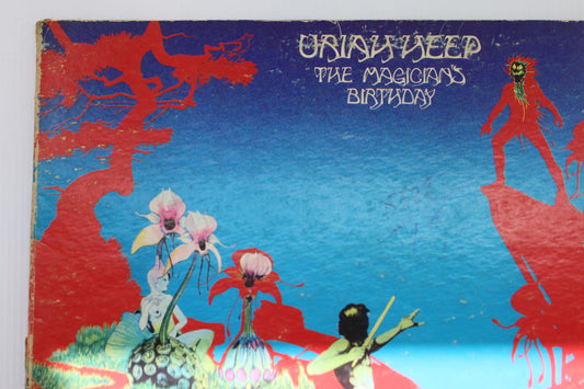 Uriah Heep The Magician's Birthday Vinyl Record Album Vintage music