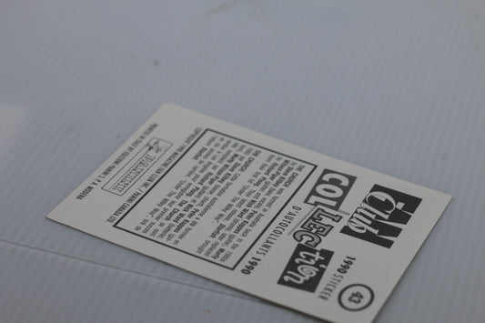 1990 Panini Fan Club Collection Pop Star Stickers The Church (#43) #2