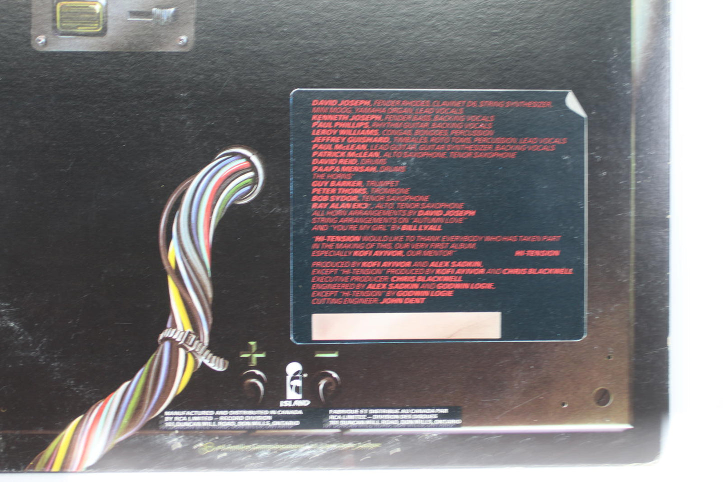 Hi Tension Vinyl Record Album