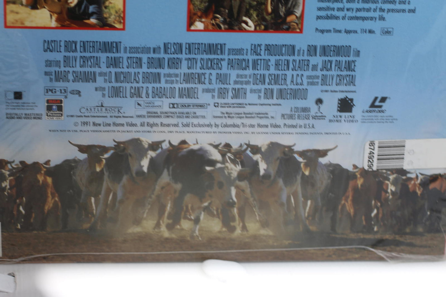 City Slickers Vinyl Record Album Daniel stern Billy Crystal Bruno kirby Western