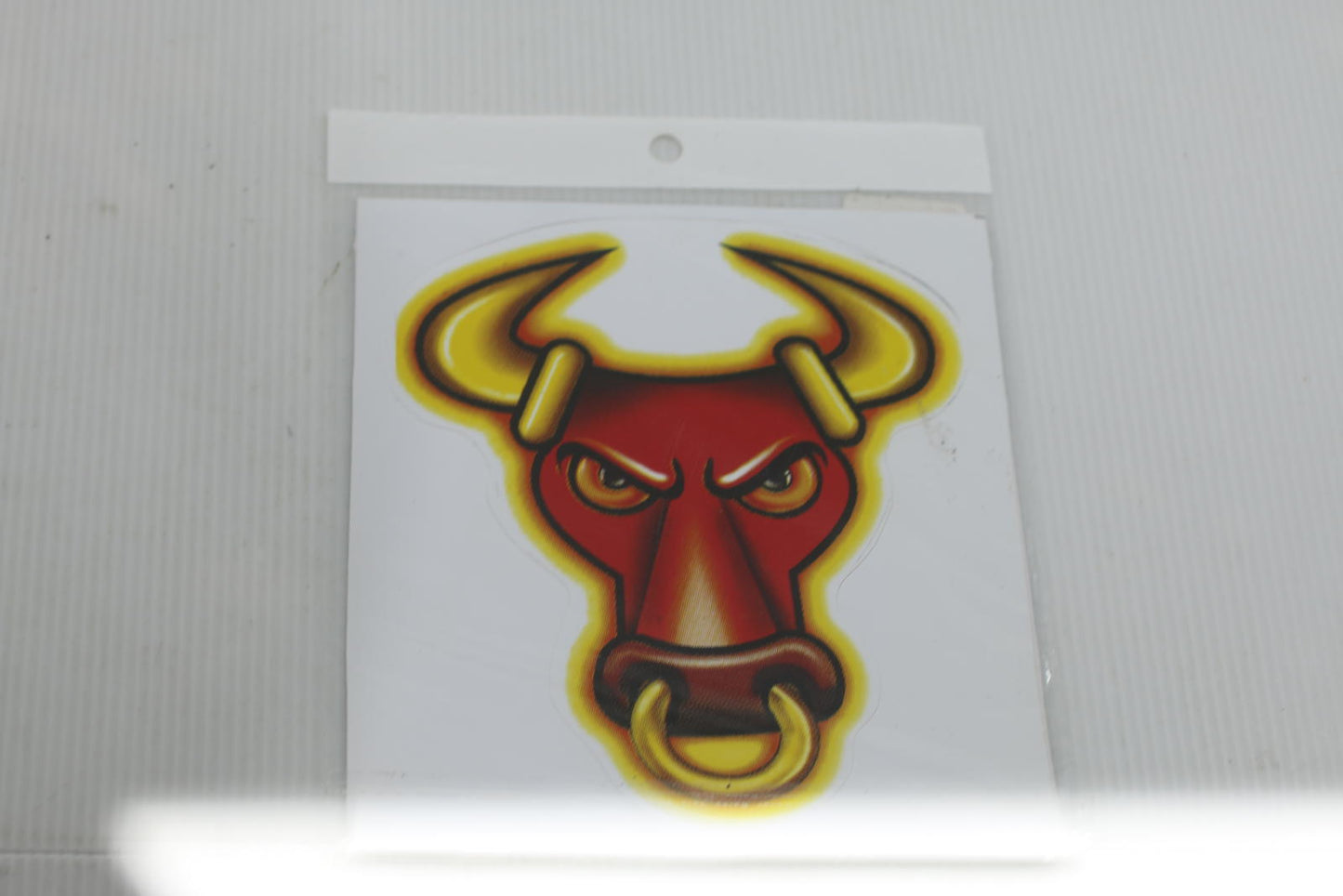 lot of 2 Bull Head Vinyl Sticker Decal never opened brand new sealed