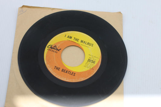 The Beatles 45 RPM Vinyl Single - 'Hello Goodbye' / 'I Am The Walrus'