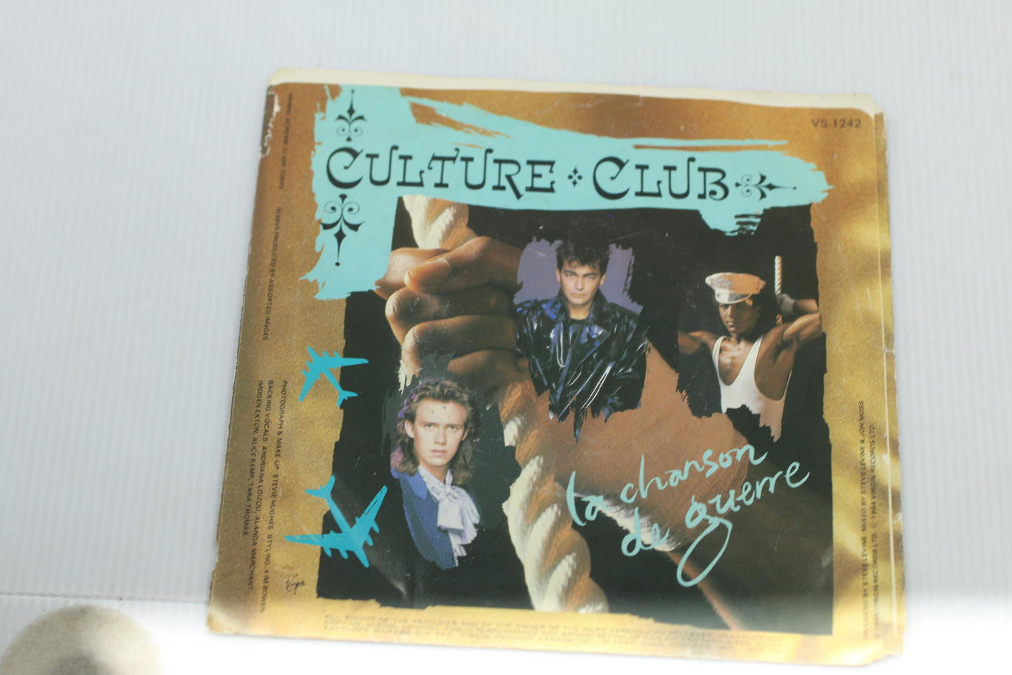 Culture Club The Work Song / La Chanson De Guerre Vinyl Record Single 45 rpm