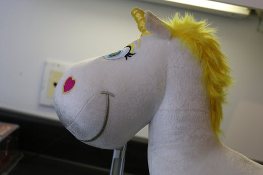 Disney Pixar Toy Story Buttercup Unicorn 14” Stuffed Toy Plush Sparkle Horn Feet