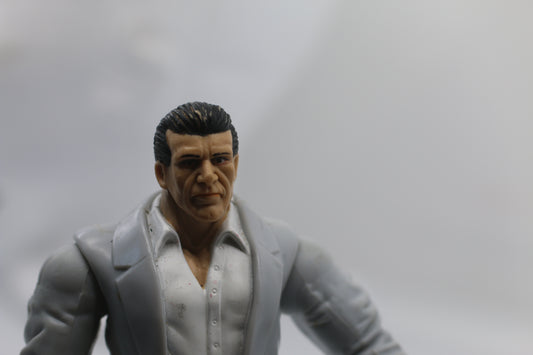 WWF Vince McMahon Jakks Pacific Wrestling Figure 1999 WWE Titan Tron Live Gray