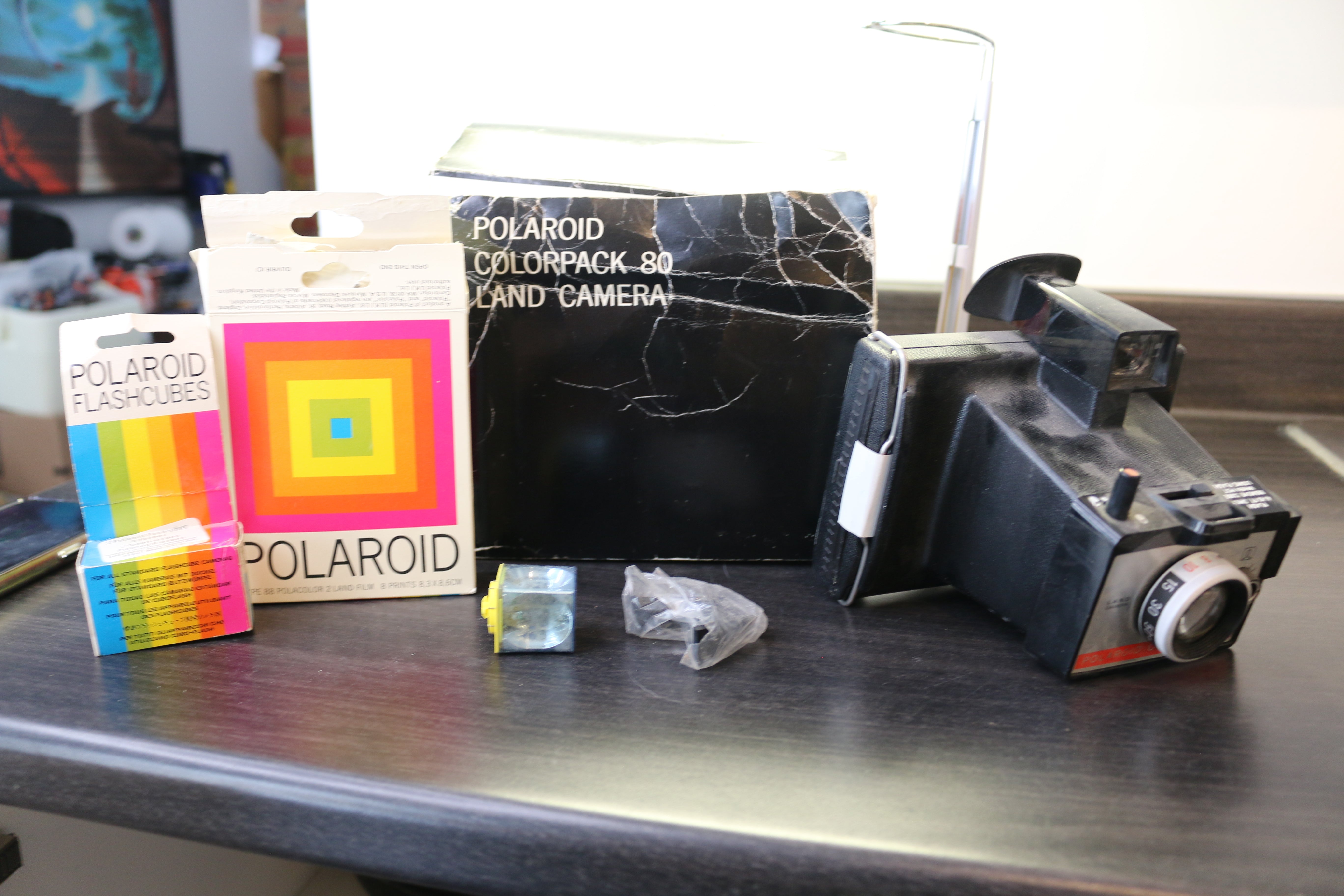 Vintage Polaroid Land Instant Film Camera 'Colorpack 80