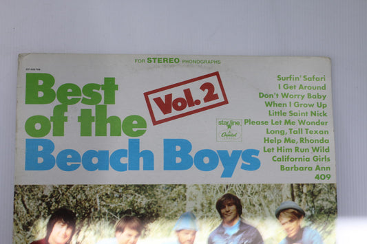 Best of the Beach Boys Vol. 2 Vinyl Record Album
