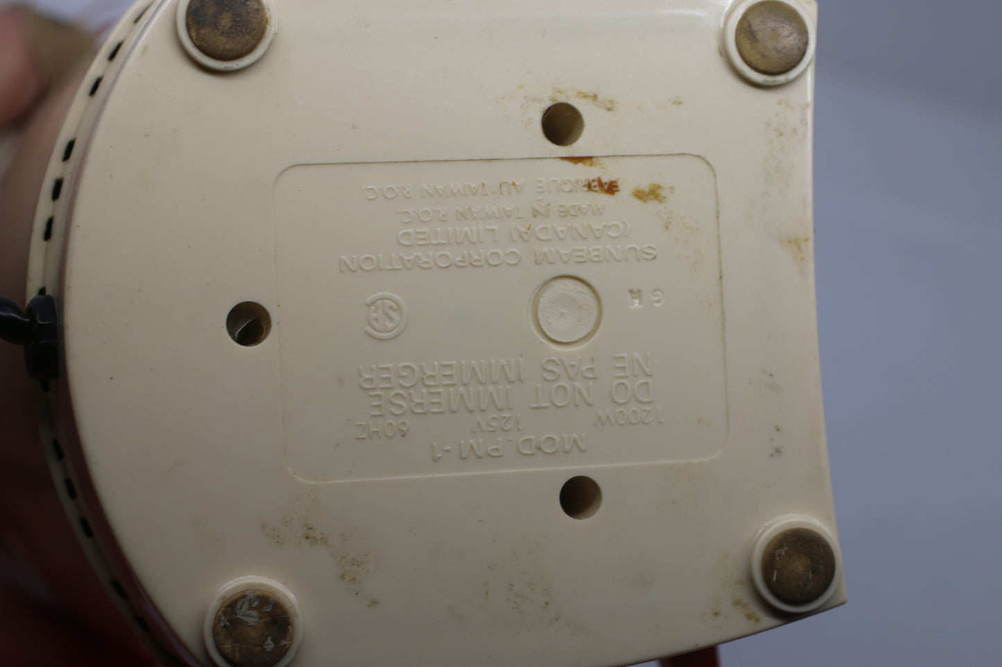 Vintage Sunbeam Popcorn Popper Machine Model PM-1 Retro Electric USA