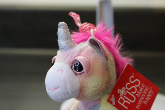 Russ Unicorn Plush Collectible Li'L Peepers Nova Stuffed Animal W/ Tag