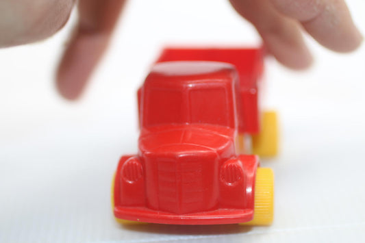 Viking miniature car "Plast Sweden No.115 red" very good condition.