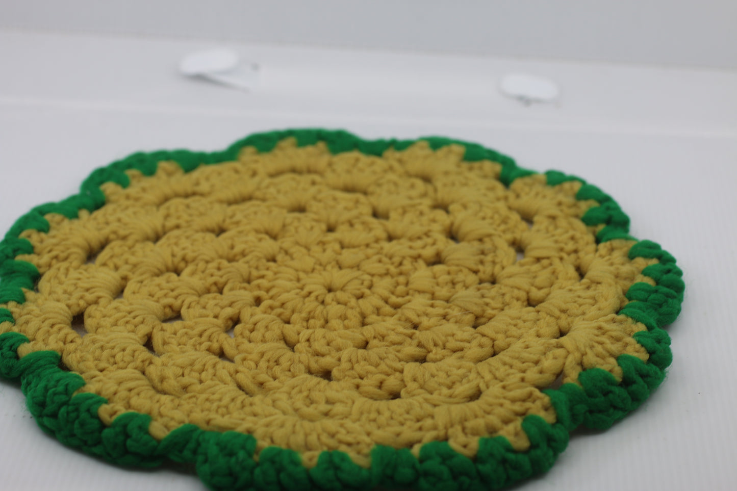 1x Crochet Flower Coaster, kitchen Crochet Pattern Coaster pattern