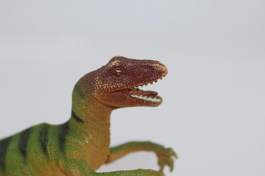 2009 Animal Planet Velociraptor Plastic Dinosaur Raptor Figure Toys R Us TM 3"
