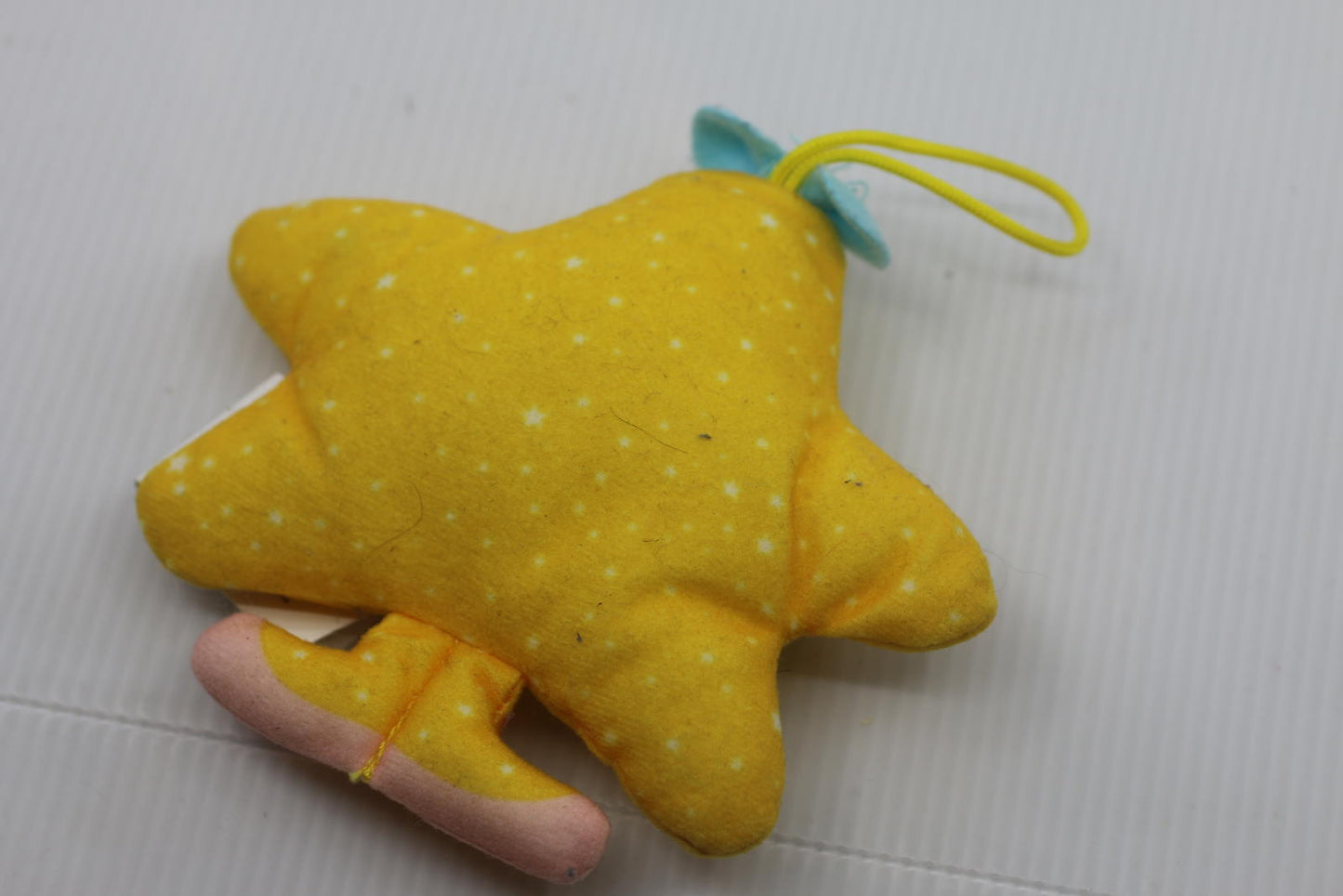 2022 McDonalds Mr. Men Little Miss Sparkle Plush Hanging Toy 4"