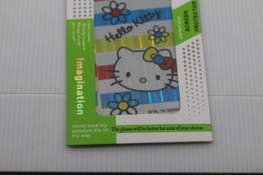Colorful Screen Protector for iPhone 4 / 4S Hello Kitty Design Vintage Packaging